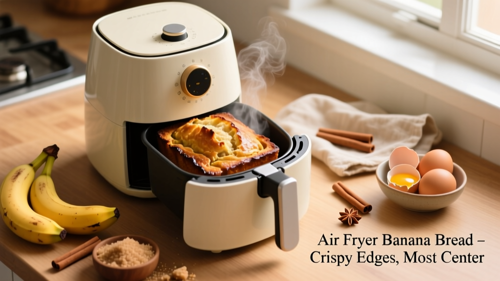 Air Fryer Banana Bread: Crispy-Edged, Moist-Centered
