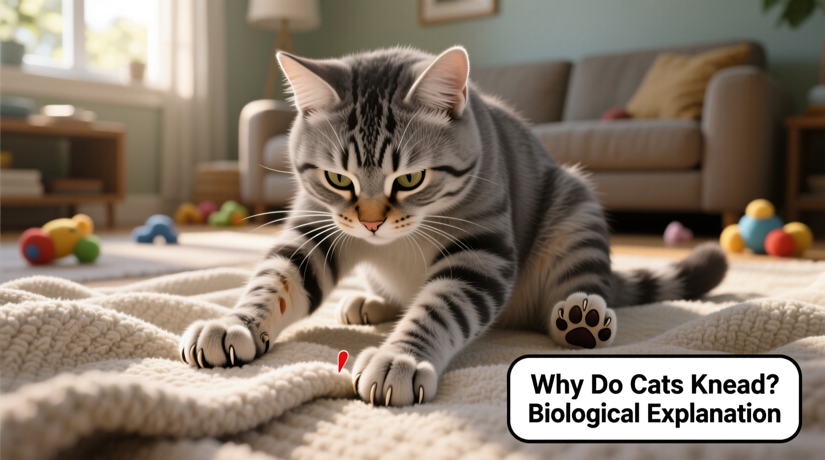 Curated visual reference: Visual Reference: Why Does My Cat Knead Blankets Like Dough Biological Reasons