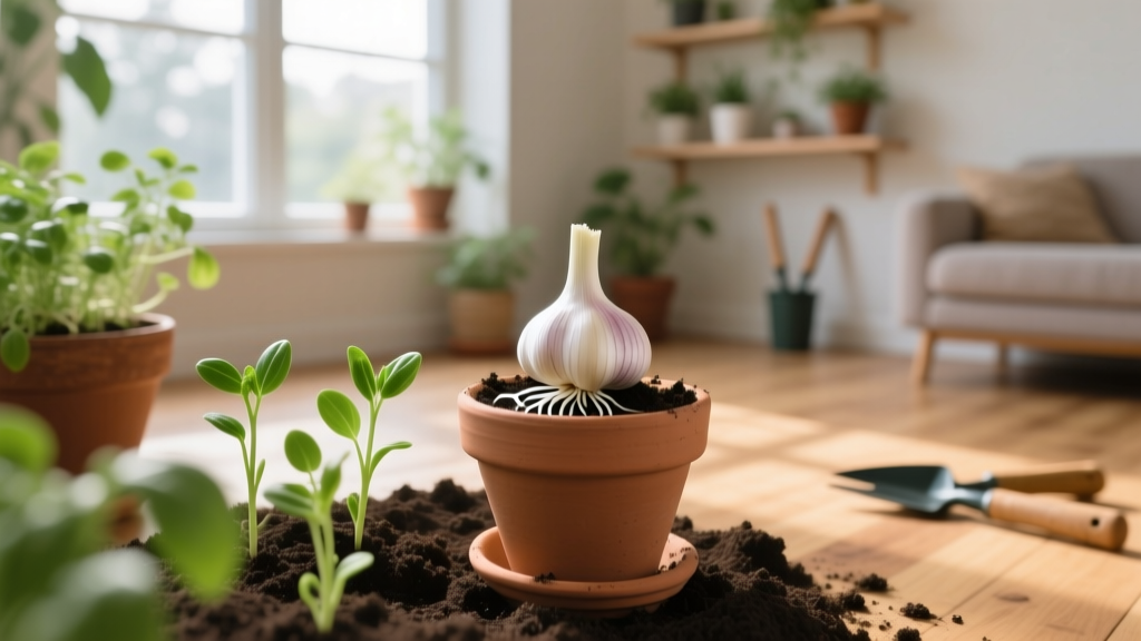 Garlic Bulbs Indoors: Step-by-Step for Apartments (2026)