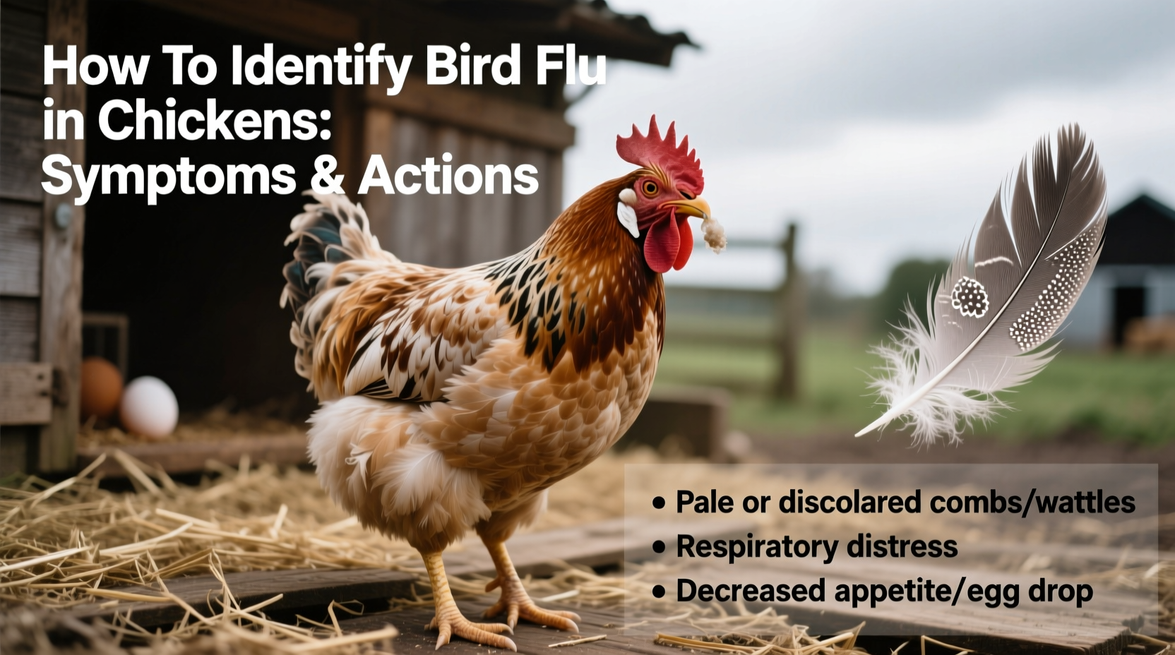 How To Identify Bird Flu in Chickens: Symptoms & Actions