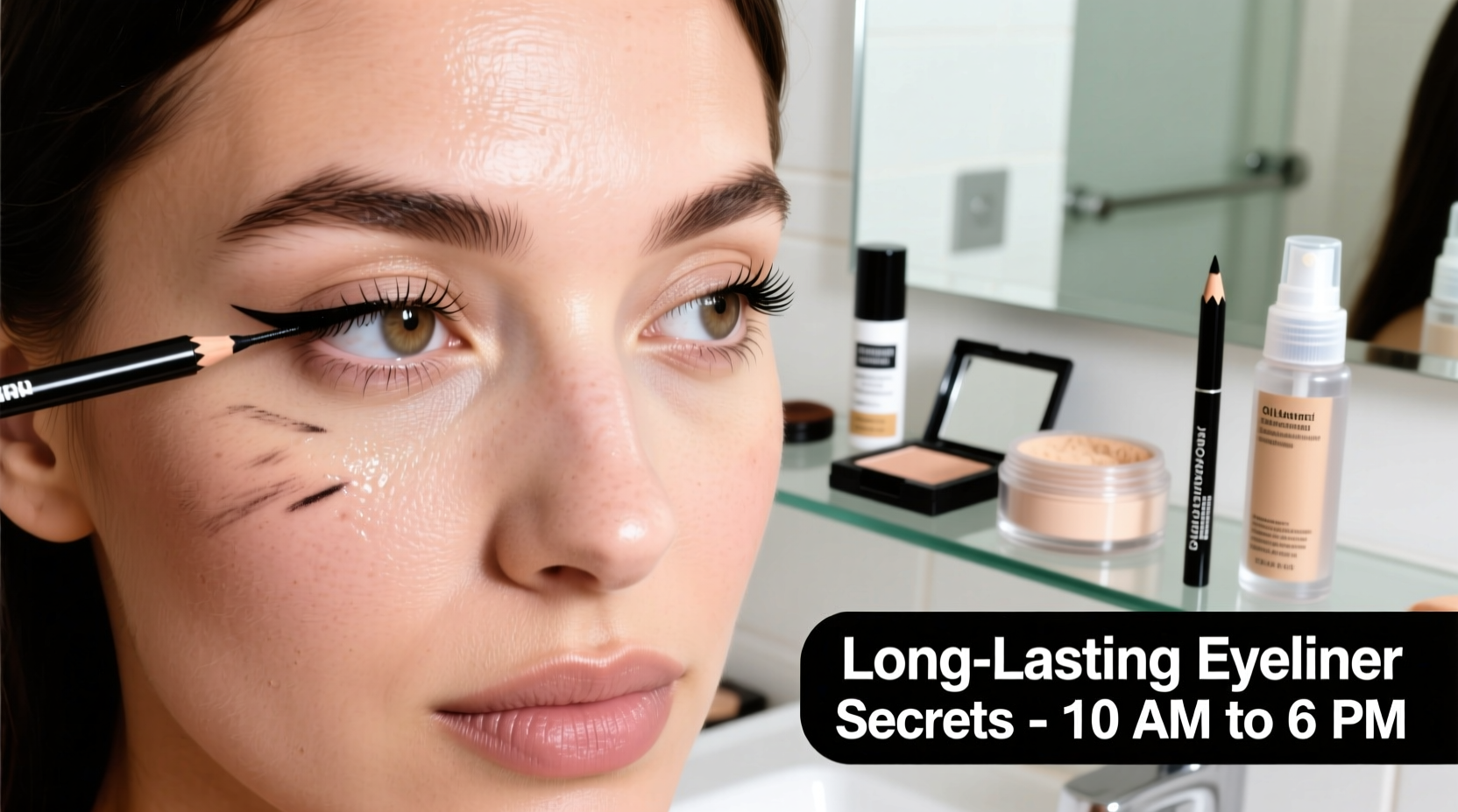 why does my eyeliner smudge by noon and how to prevent it all day