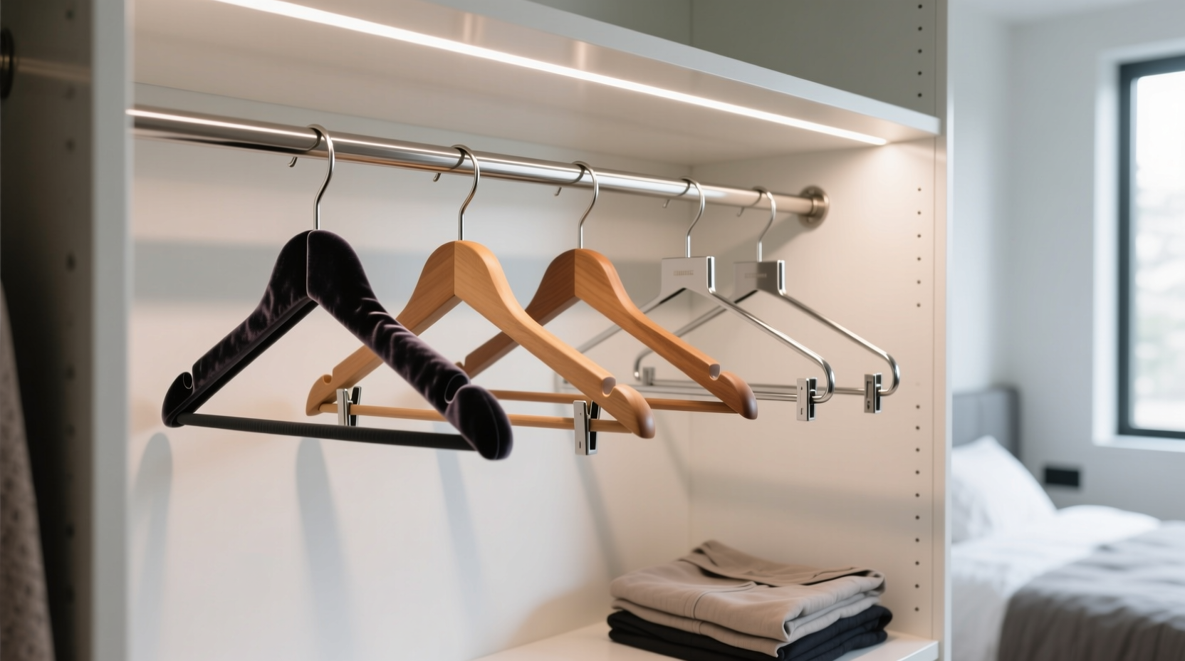 best hangers for a small closet