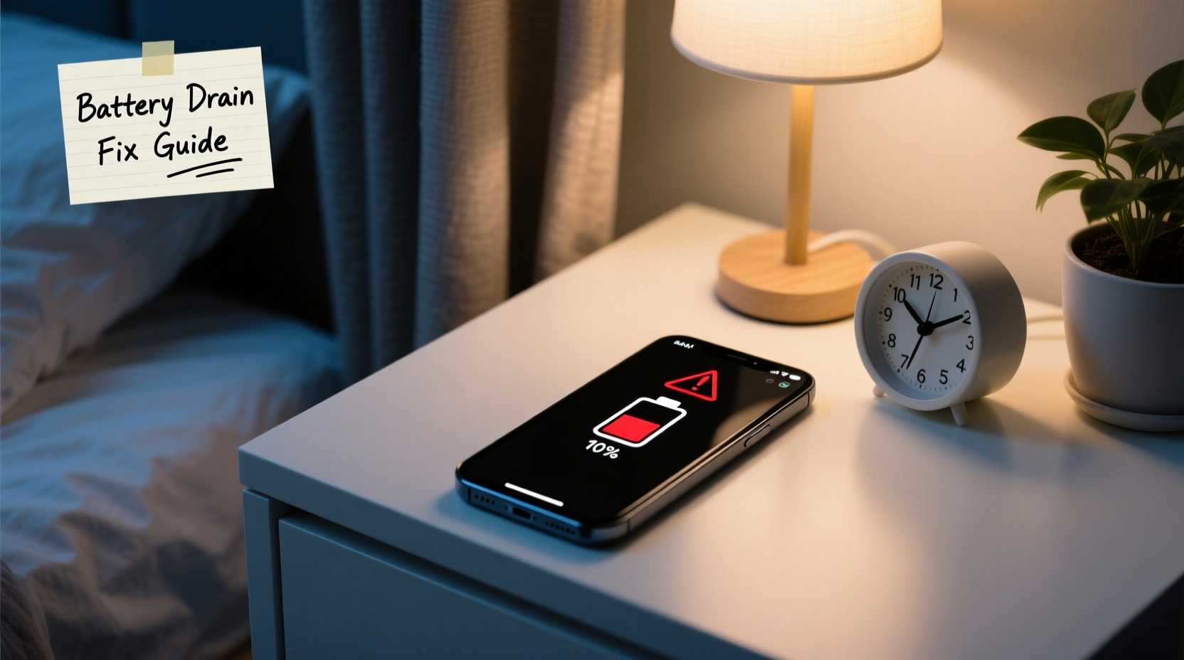 why does my phone battery drain so fast overnight simple diagnostics and fixes