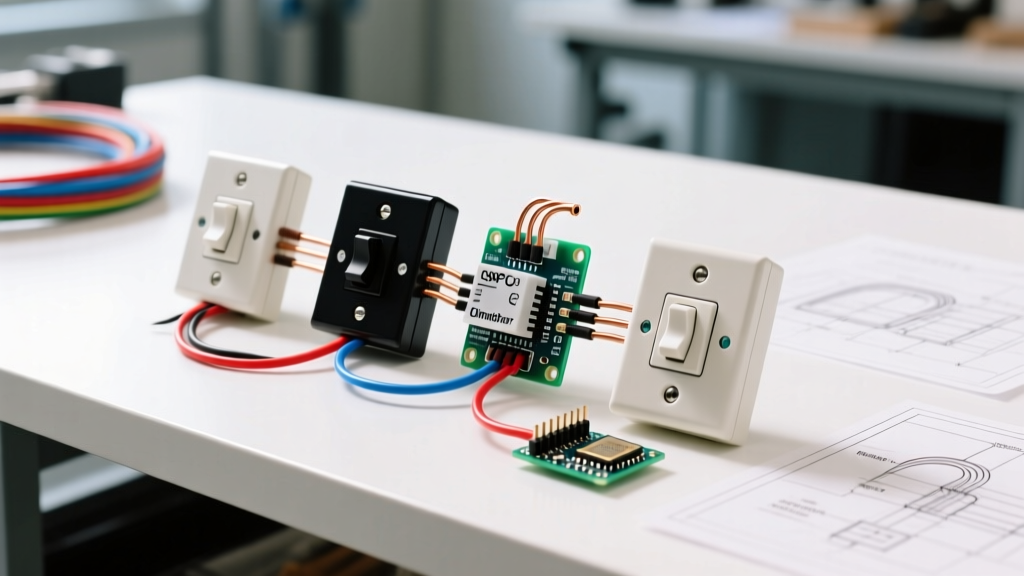 NEC Guide & Wiring Diagram for 4 Way Switch with Dimmer