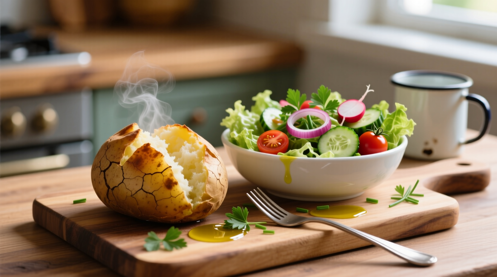 Jacket Potato and Salad: Complete Nutritious Meal Guide