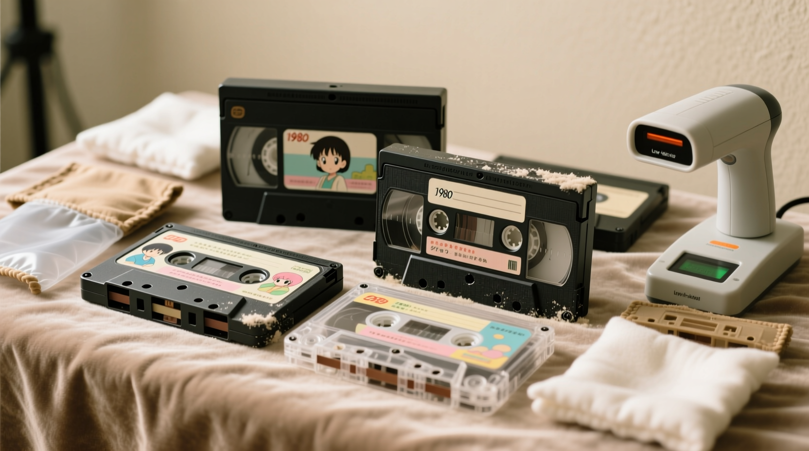 eco friendly cleaning tips for sticky shed cassettes