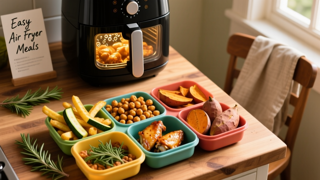 Easy Air Fryer Meal Prep Ideas (Crispy & Healthy!)