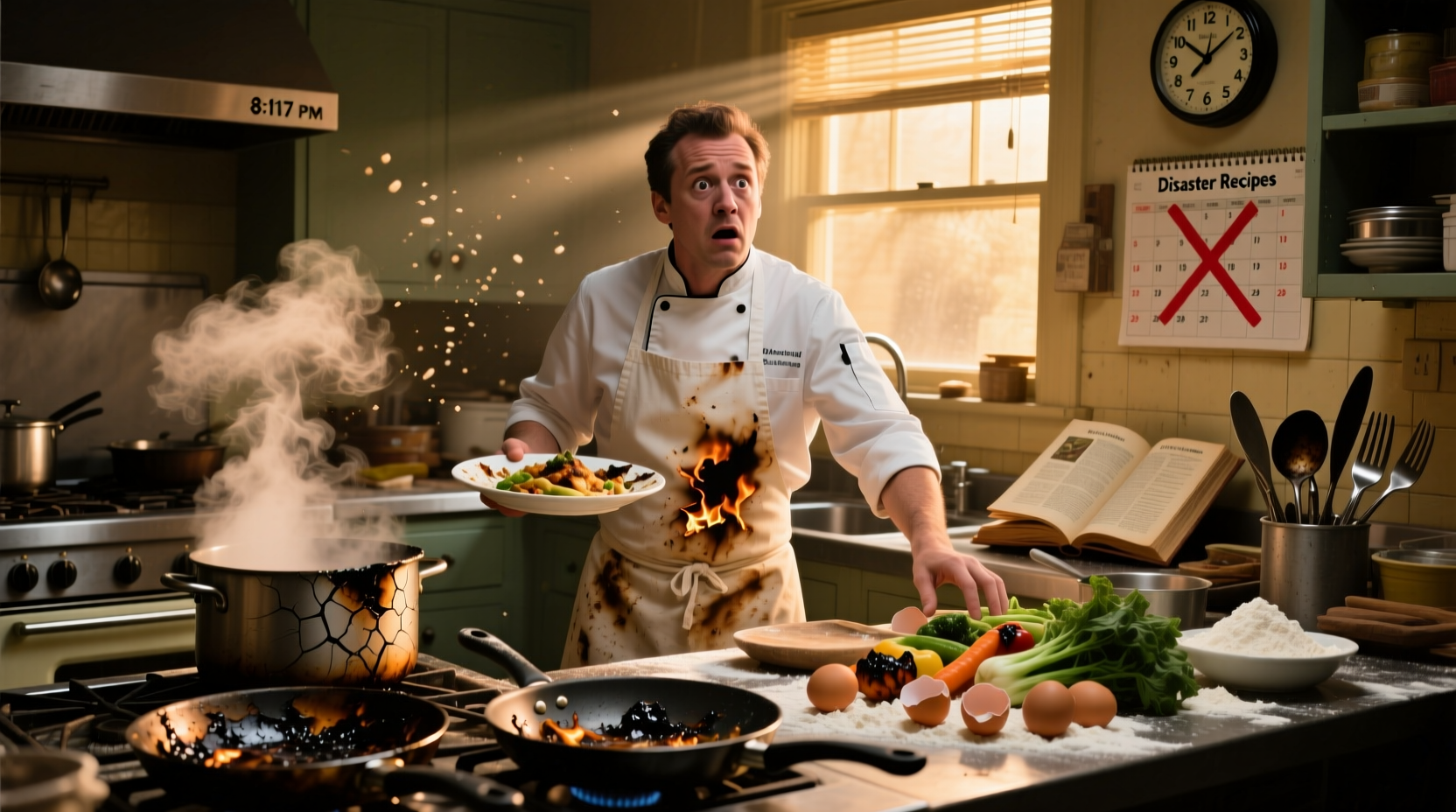 recover from eight cooking disasters
