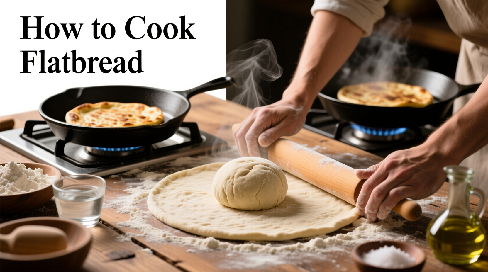 how to cook flatbread