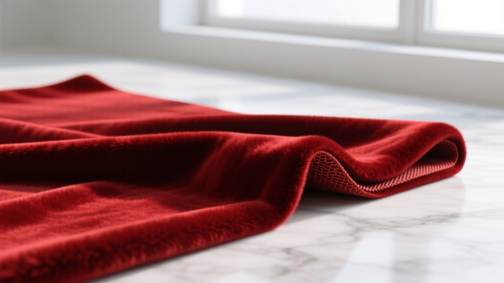 Red Plush Fabric Guide: Properties, Sourcing & Design Tips