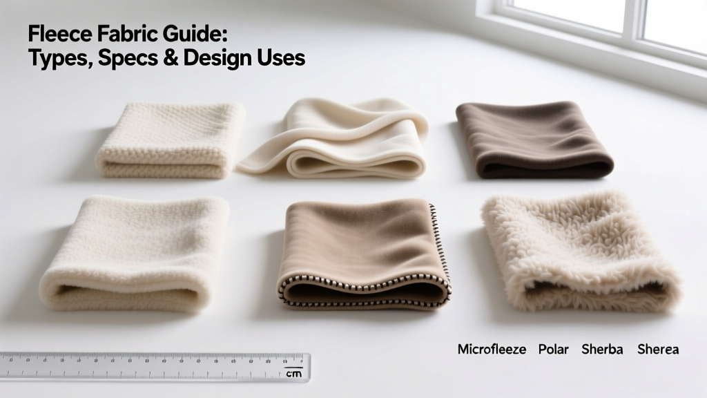 Fleece Fabric Guide: Types, Specs & Design Uses