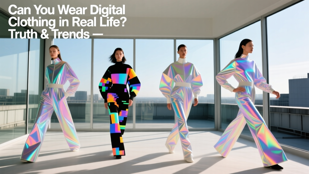 Can You Wear Digital Clothing in Real Life? Truth & Trends