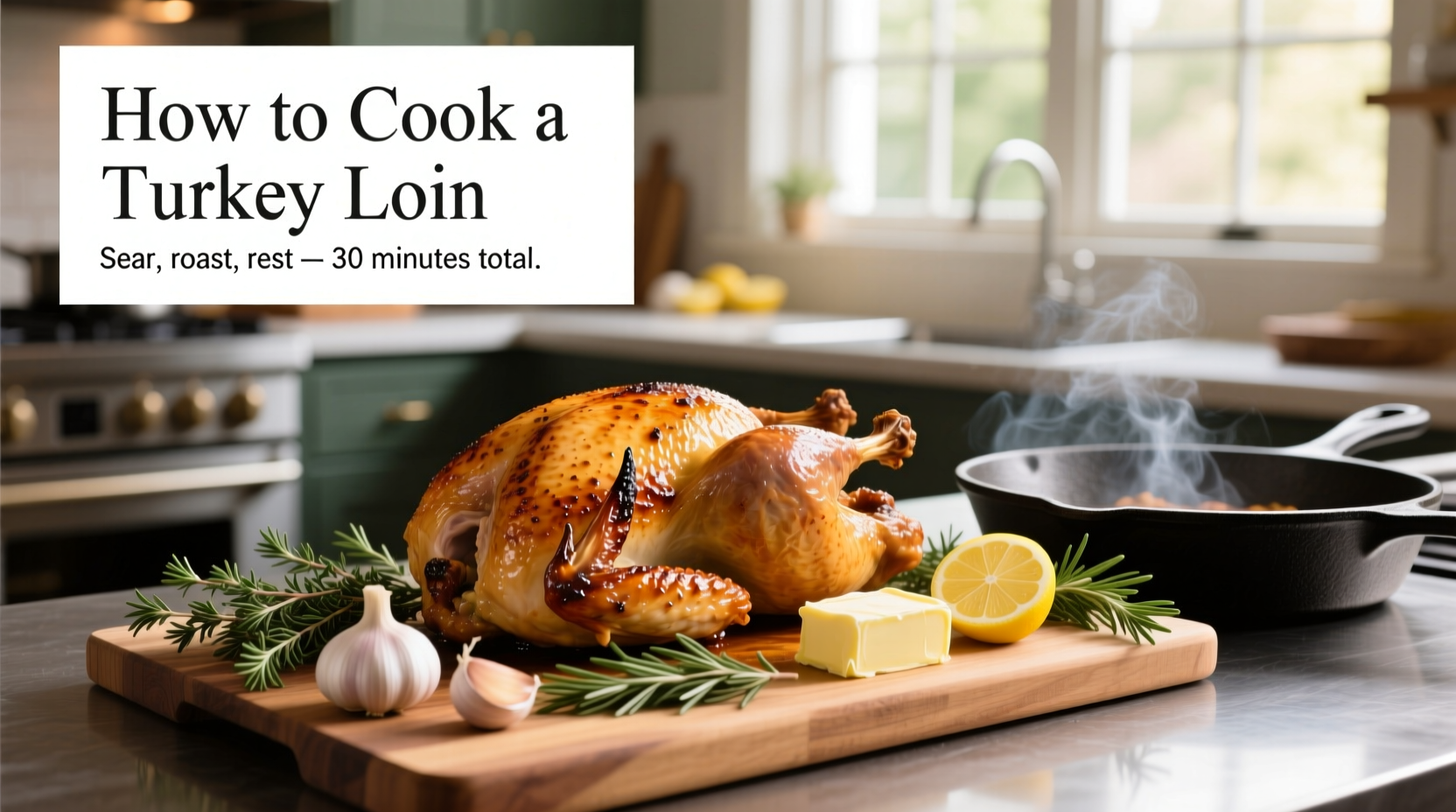 how to cook a turkey loin