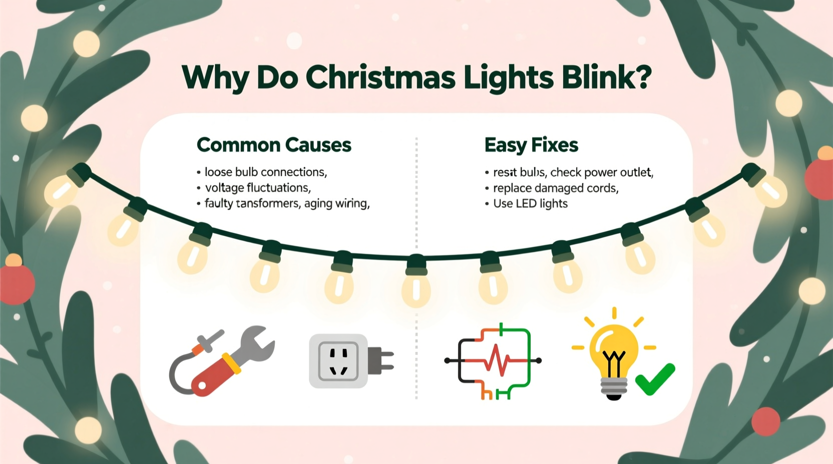why do my christmas lights keep blinking causes and easy fixes for flickering strands