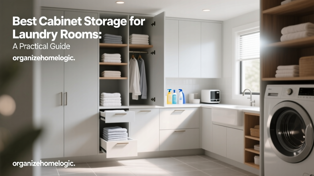 Best Cabinet Storage for Laundry Rooms: A Practical Guide