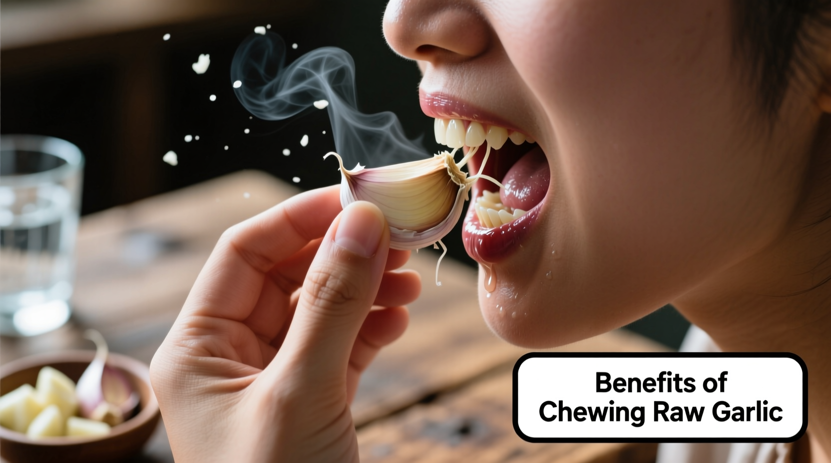Raw Garlic Benefits: Science-Backed Health Effects of Chewing
