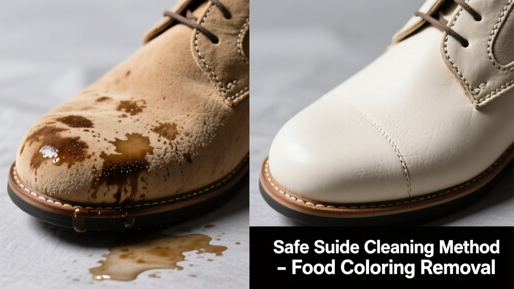 How to Remove Food Coloring from Suede Safely