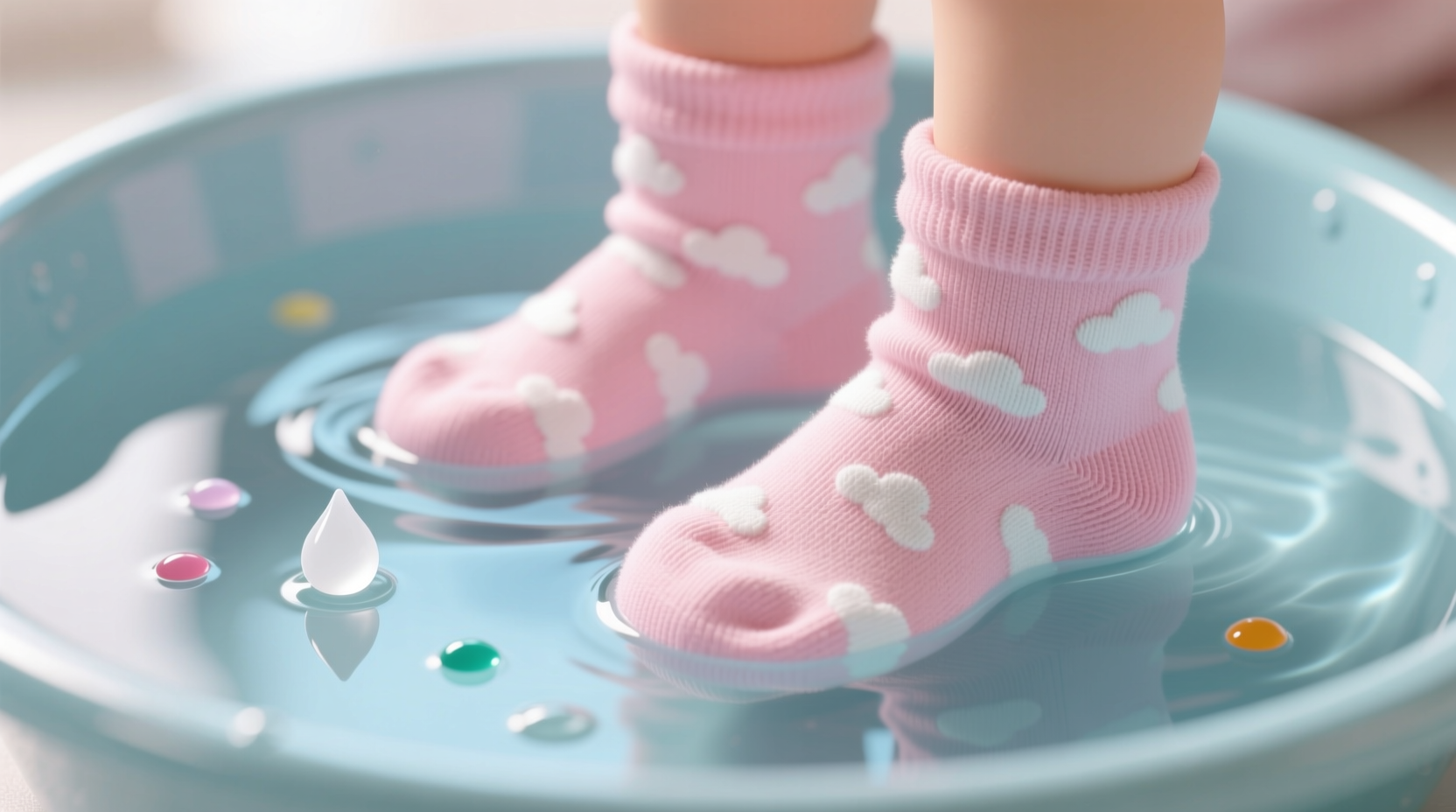 sanitize baby socks without shrinking