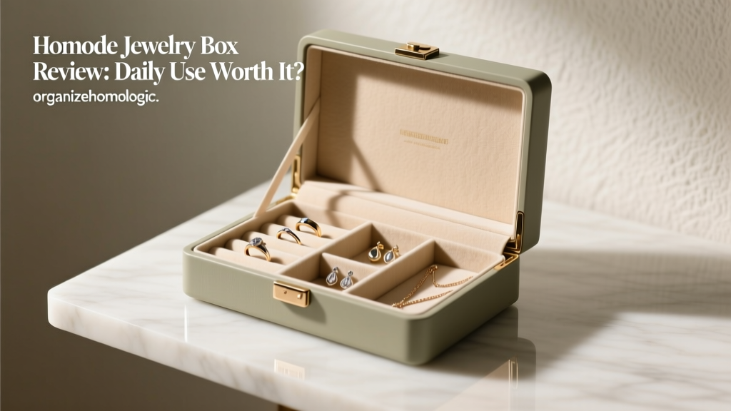 Homde Jewelry Box Review: Daily Use Worth It?