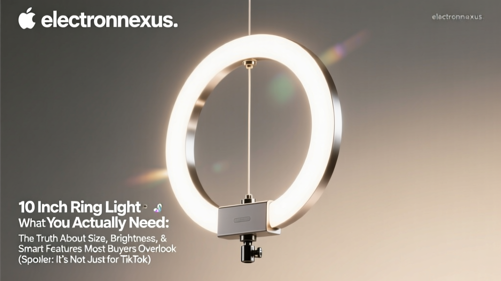 10 Inch Ring Light What You Actually Need: The Truth About Size, Brightness, & Smart Features Most Buyers Overlook (Spoiler: It’s Not Just for TikTok)