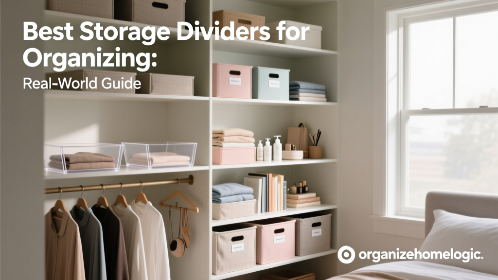 Best Storage Dividers for Organizing: Real-World Guide