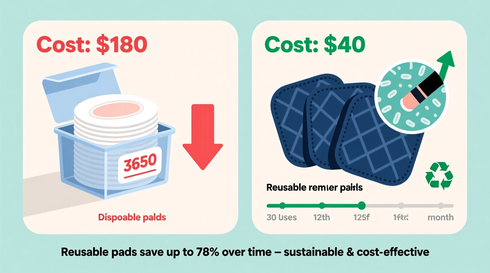 do reusable makeup remover pads really save money over time compared to disposable ones