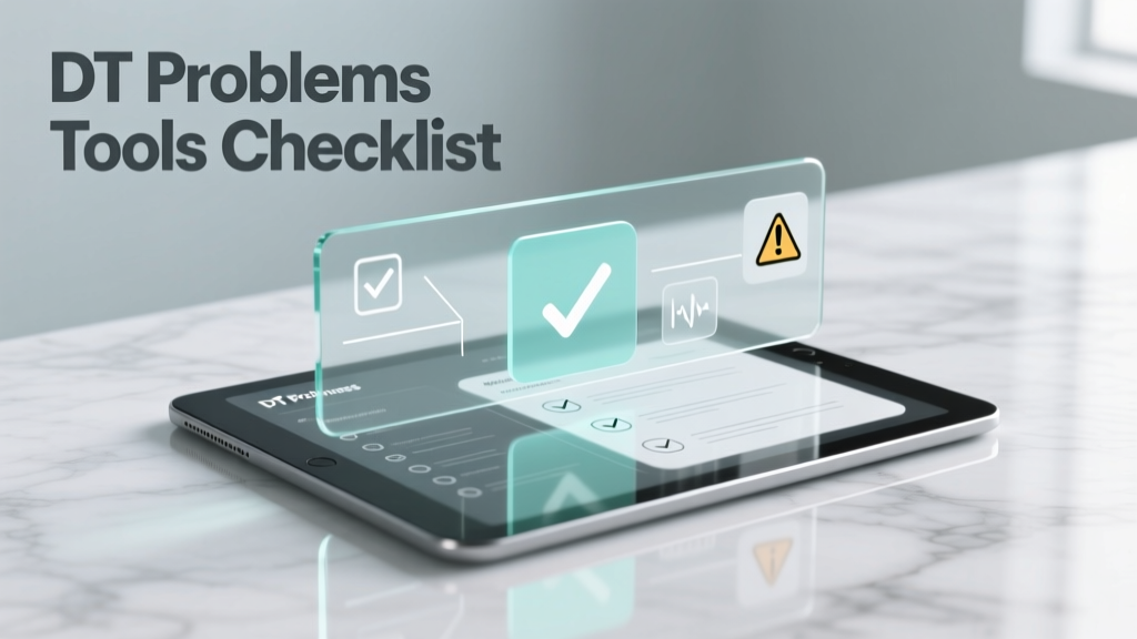 DT Problems Tools Checklist: A Field-Tested Diagnostic Protocol for Drivetrain Failures