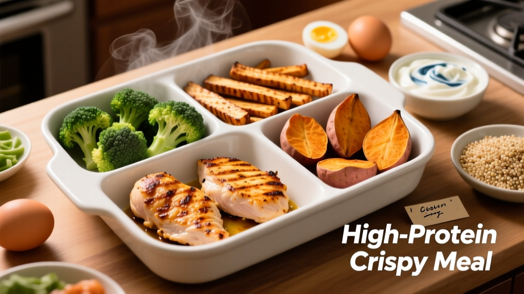 Air Fryer Meal Prep for Bodybuilding: Crispy High-Protein