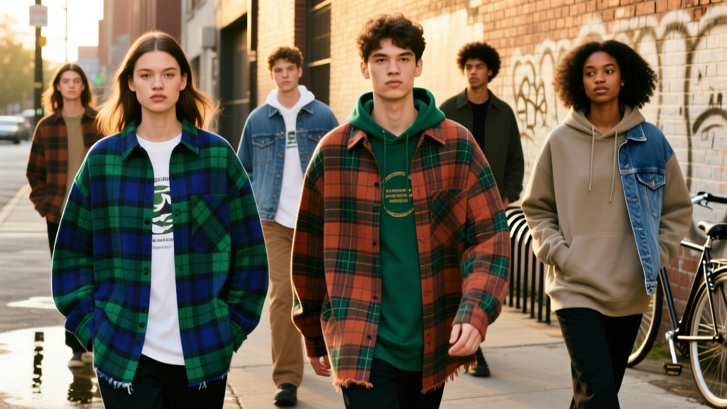 Best Oversized Flannel Shirts for Streetwear Layering