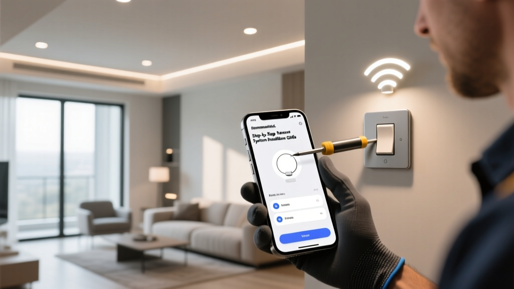 Step-by-Step Smart Home Lighting System Installation Guide