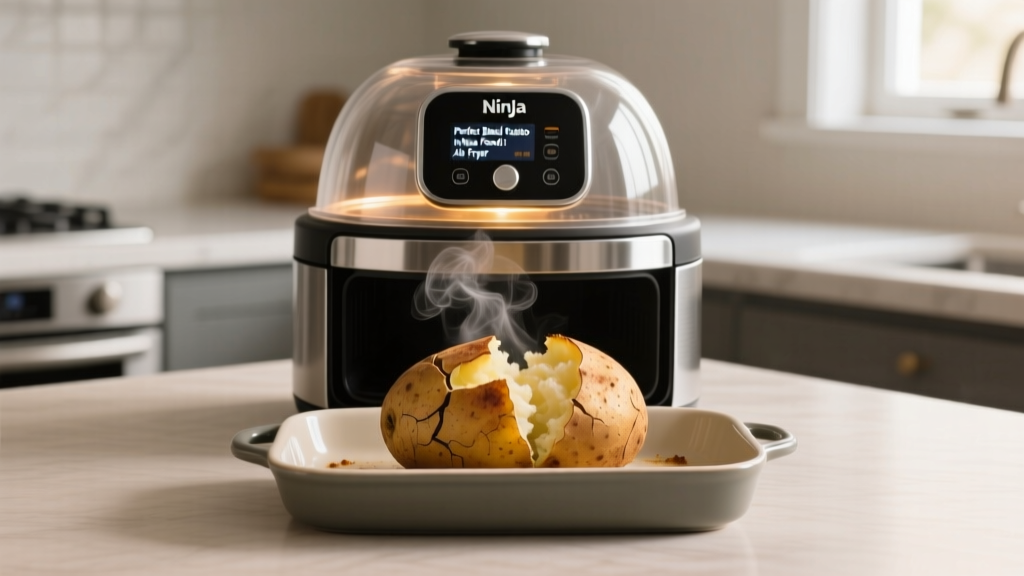 Perfect Baked Potato in Ninja Foodi Air Fryer