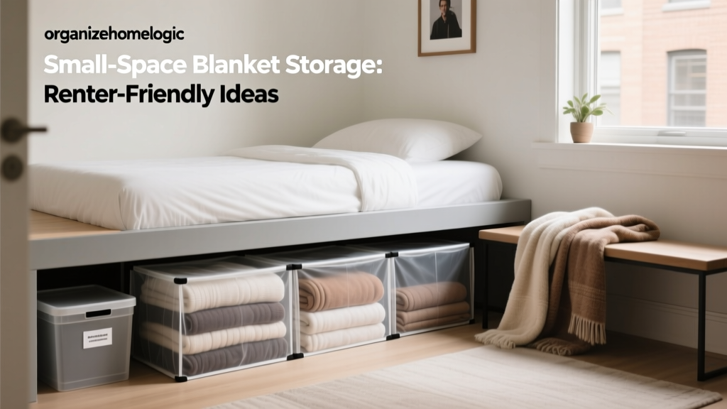 Small-Space Blanket Storage: Renter-Friendly Ideas