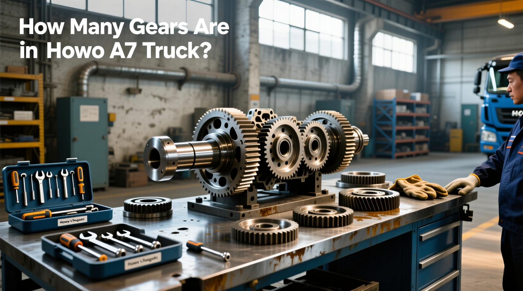 How to Choose Howo A7 Gearbox Parts, How Many Gears Are in a Howo Truck?