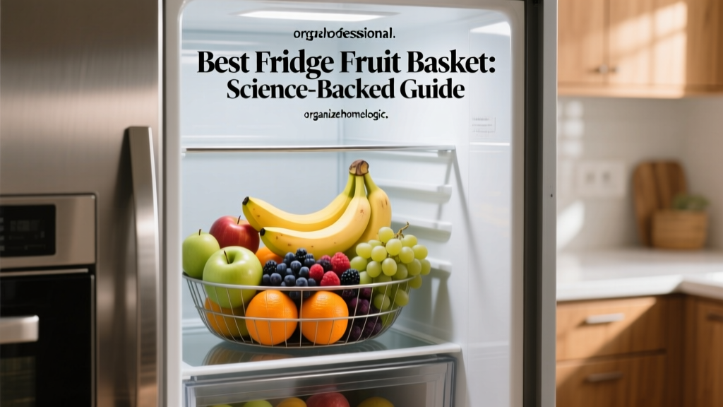 Best Fridge Fruit Basket: Science-Backed Guide