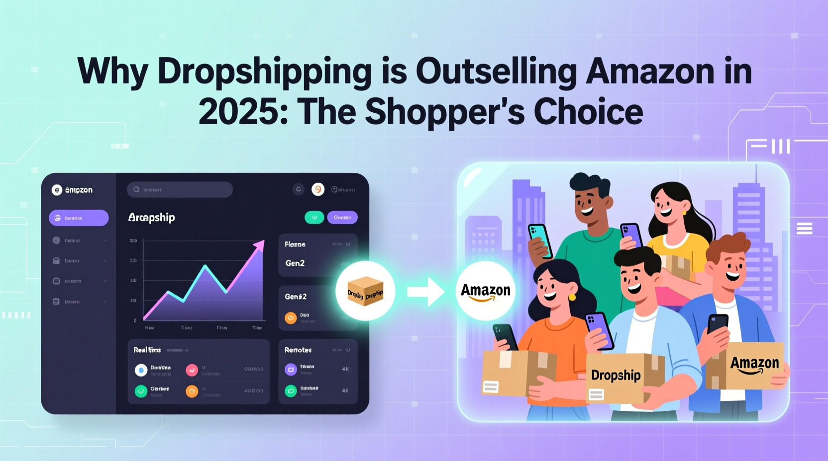 Why Dropshipping is Outselling Amazon in 2025: The Shopper's Choice