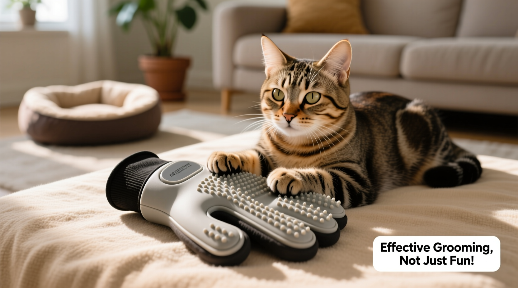 pet grooming gloves effective or just fun for cats