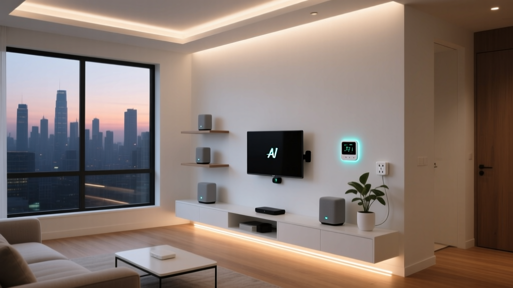 Smart Apartment Living Room: No-Drill Portable Setup Guide