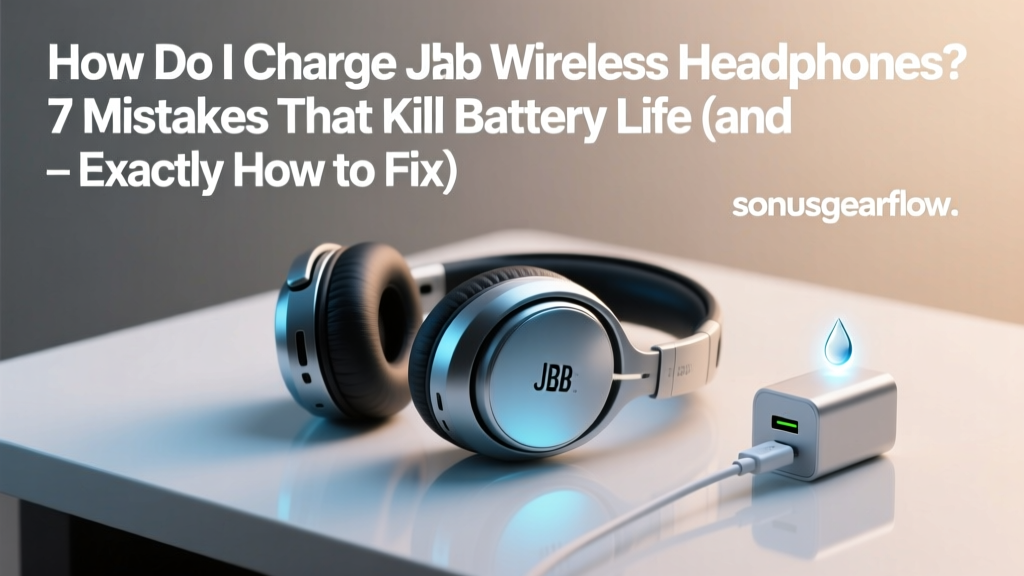 How to Charge JLab Wireless Headphones (2026)
