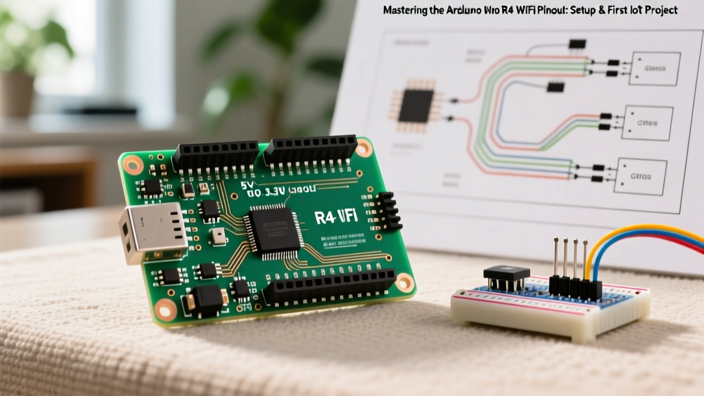 Mastering the Arduino Uno R4 WiFi Pinout: Setup & First IoT Project