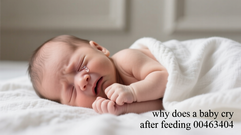 Why Does a Baby Cry After Feeding? Understanding Common Causes, Evidence-Based Responses, and When to Seek Help