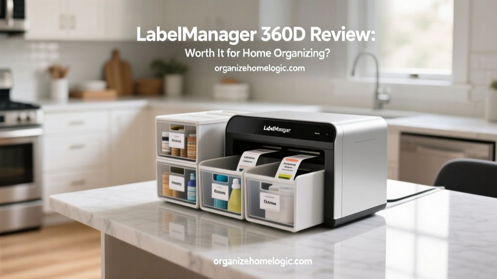 LabelManager 360D Review: Worth It for Home Organizing?