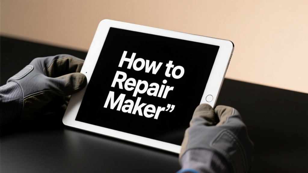 How to Repair Maker: A Practical, Step-by-Step Field Guide for DIY Enthusiasts and Small Workshop Owners