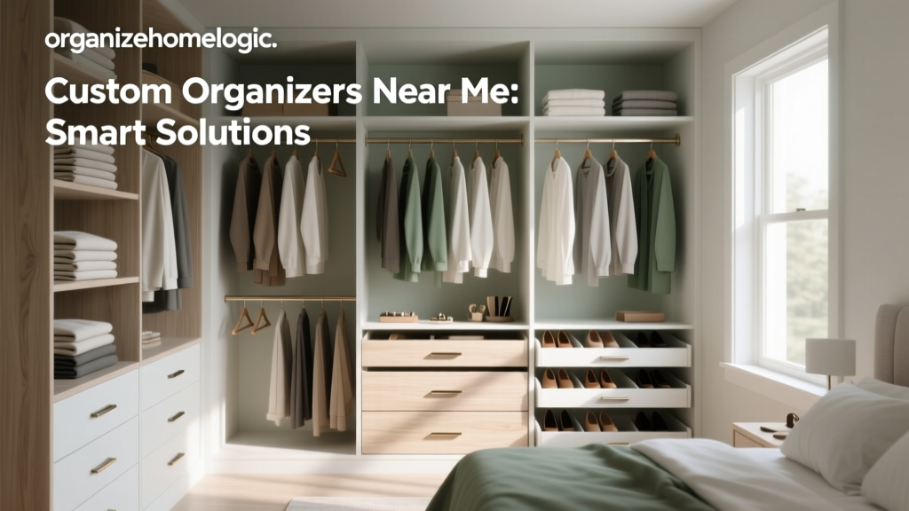 Custom Closet Organizers Near Me: Smart Solutions