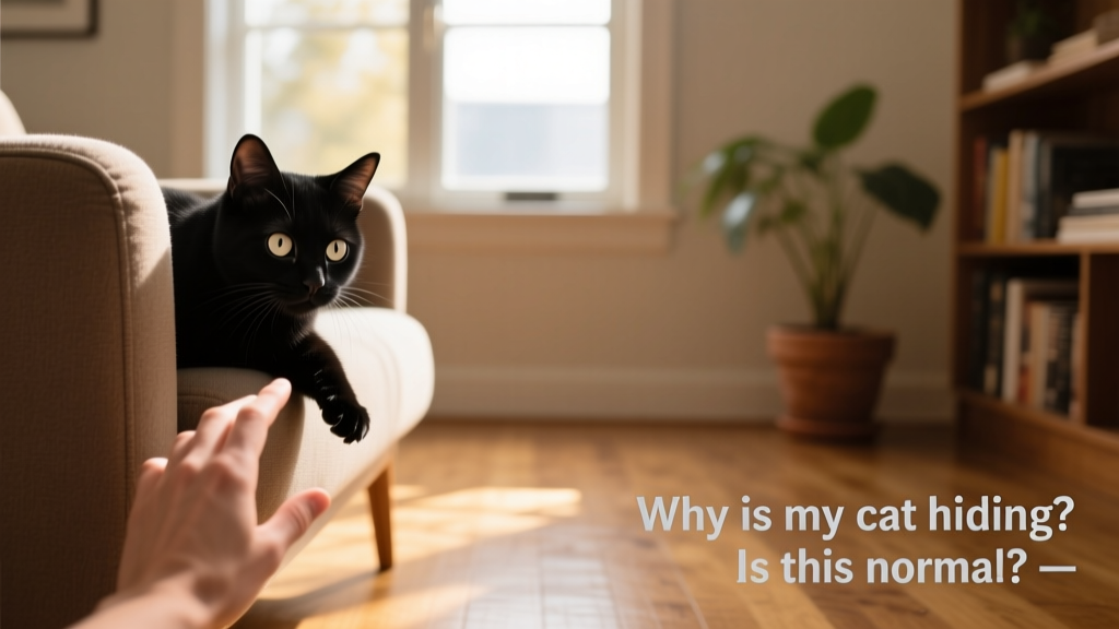 Why Is My Cat Hiding? Is This Normal?