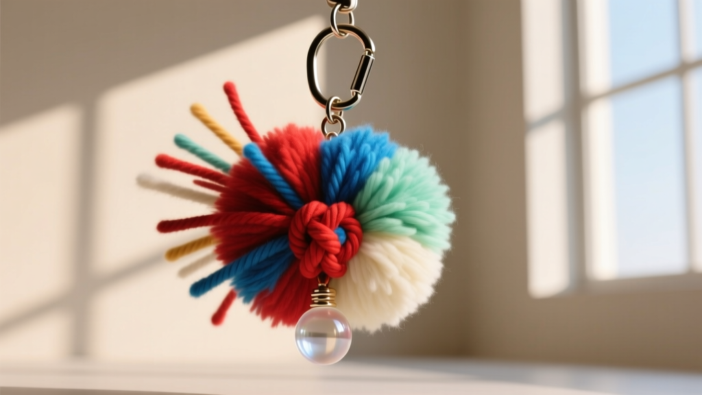How to Make Pom Pom Keychain Accessories: The Science of Fluff