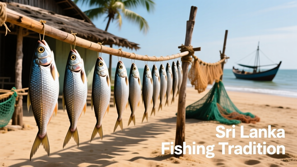Photo Drying Fish in Sri Lanka: A Visual Chronicle of Tradition, Technique, and Terroir