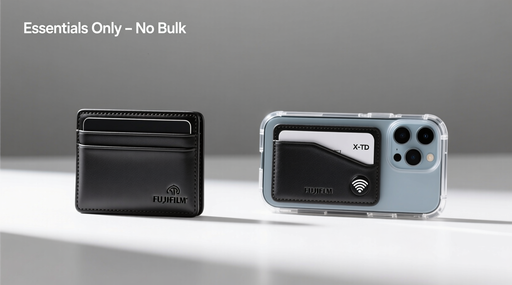 minimalist wallet vs phone case wallet which holds essentials without bulk
