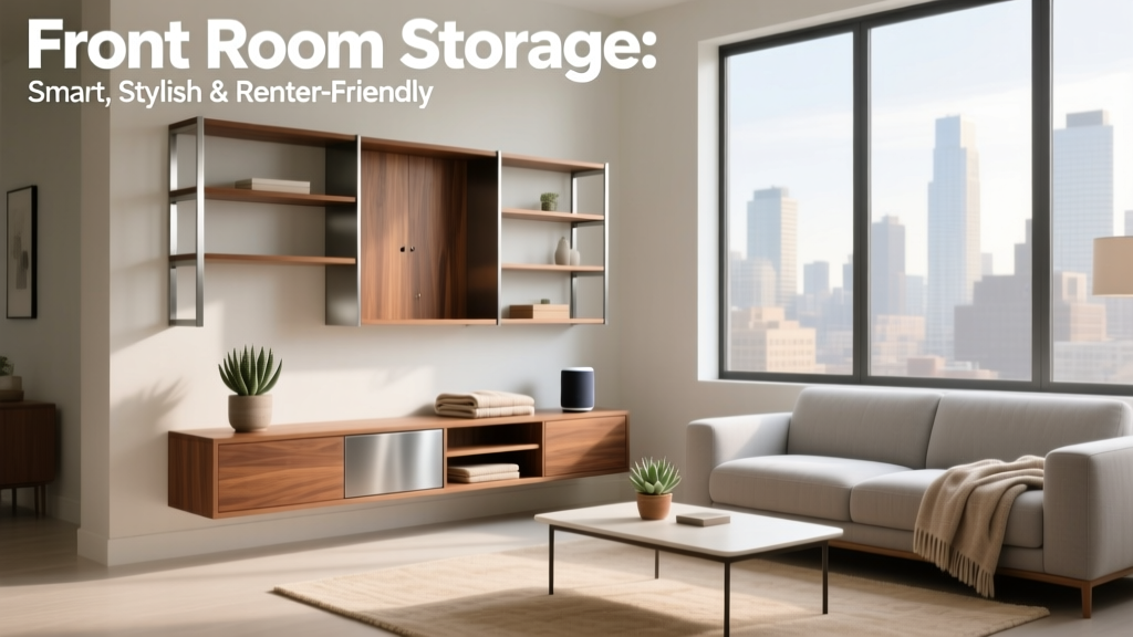 Front Room Storage: Smart, Stylish & Renter-Friendly