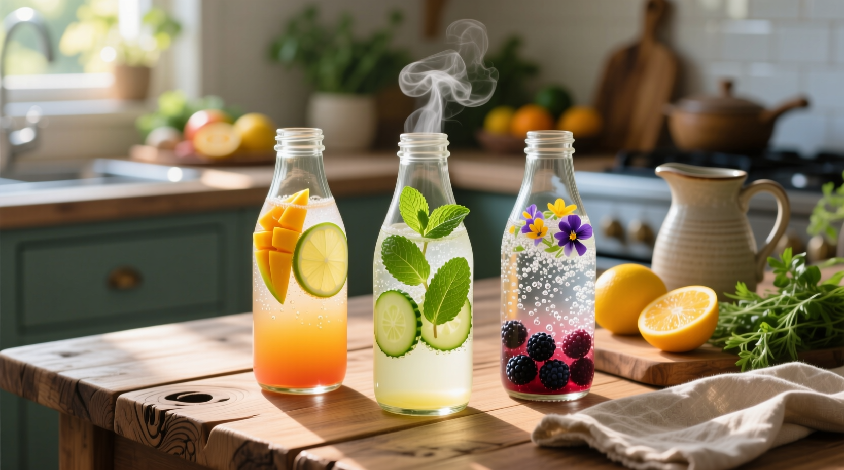 easy healthy alternatives soda recipes