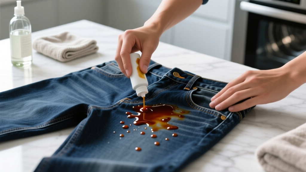 Tested: How to Get BBQ Sauce Out of Denim Jeans Fast